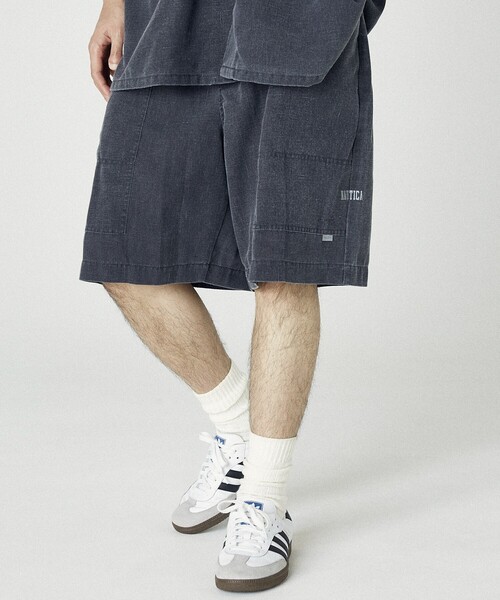 NAUTICA（ノーティカ） パンツ ワイドシルエット フェード加工