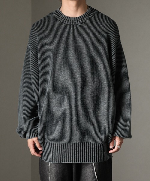 「welise」 長袖ニット S ワイン メンズ