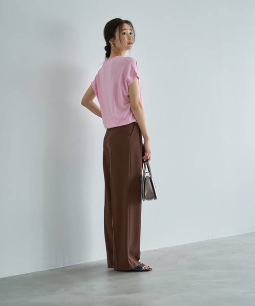 ニット セーター サラッと涼しい薄手なVネックニットトップス レディース STYLE DELI ニット セーター サラッと涼しい薄手なVネックニット