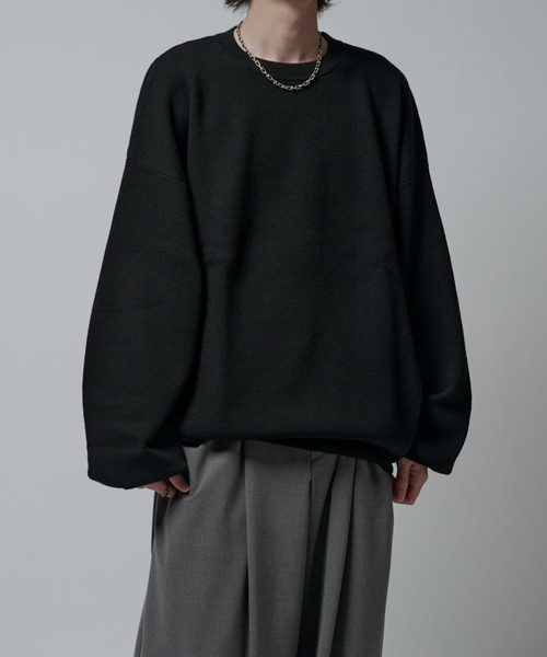 Lui's（ルイス） セーター ニット ウォッシャブルモダンBASICクルー