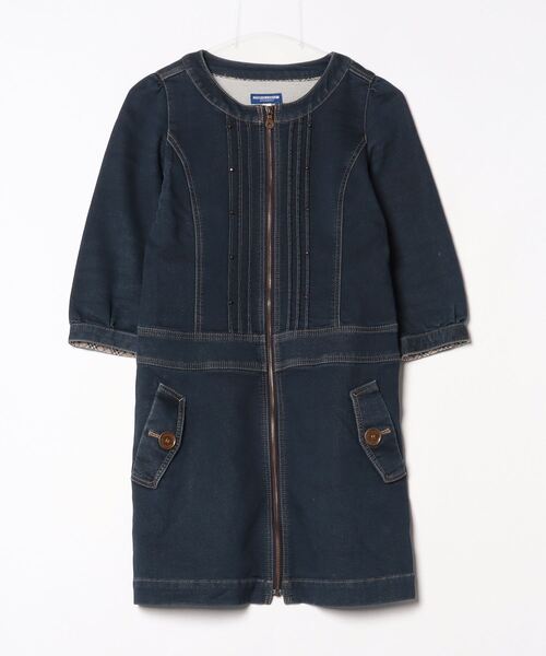 BURBERRY BLUELABEL ワンピース サイズ36 BURBERRY BLUE LABEL 「BURBERRY LABEL」 長袖ワンピース 36