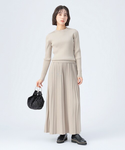 BEAMS HEART（ビームス ハート） ワンピース リブニット セットアップ