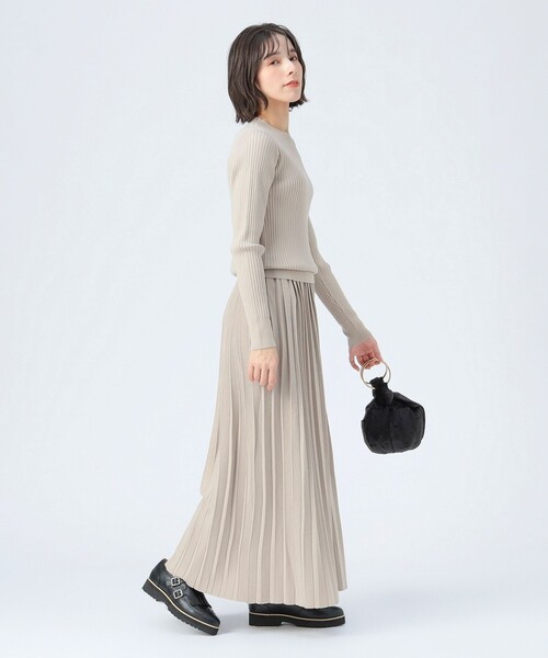 BEAMS HEART（ビームス ハート） ワンピース リブニット セットアップ