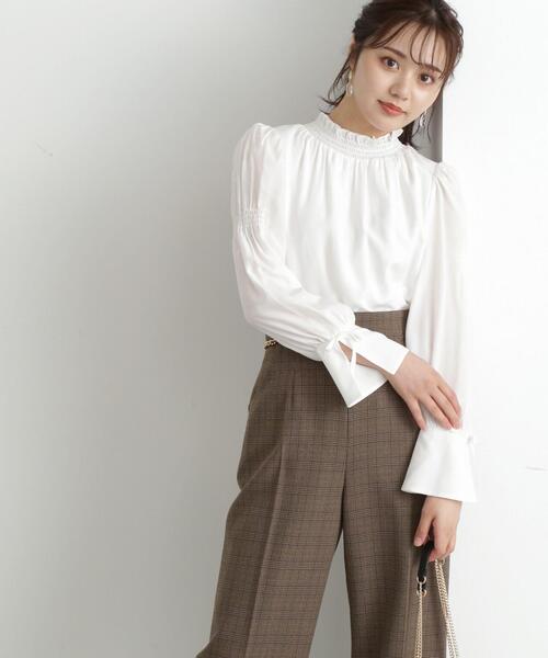 「PROPORTION BODY DRESSING」 長袖ブラウス SMALL ホワイト レディース