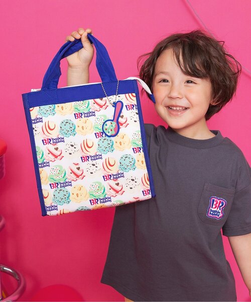 BREEZE（ブリーズ） エコバッグ サーティワン 総柄保冷バッグ