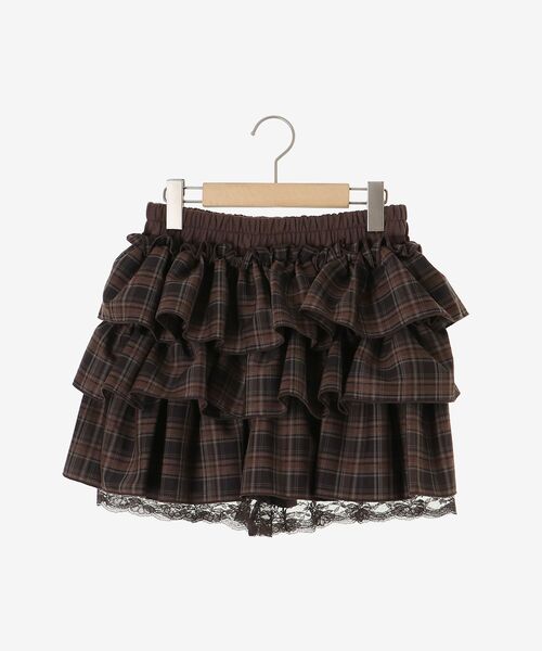 MAJESTIC LEGON（マジェスティックレゴン） スカート ウエストリブ裾