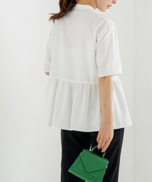 Sono（ソーノ） ブラウス シャツ 「SONO/ソーノ」「DRY POPLIN 