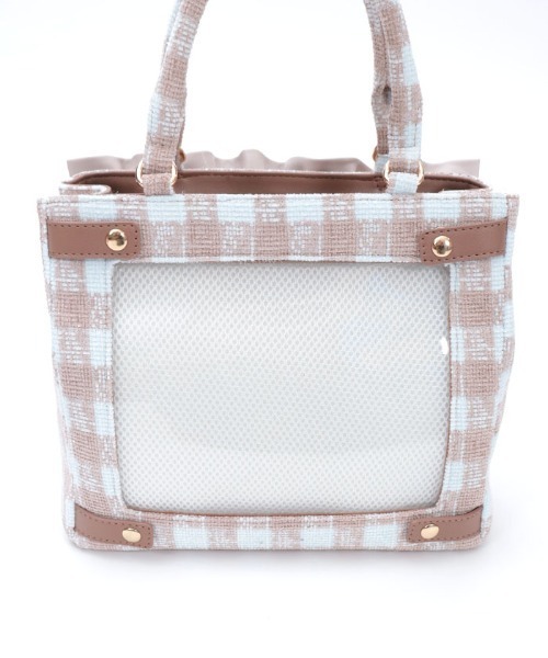 axes femme POETIQUE ショルダーバッグ バッグ ラメツイード推し