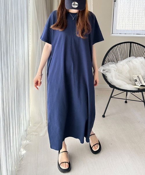 ReRe ワンピース Tシャツロングワンピース : ZOZOTOWN Yahoo!店 - 通販
