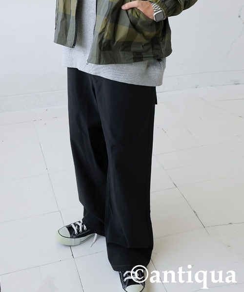 antiqua（アンティカ） パンツ ツイルワイドパンツ レディース メンズ