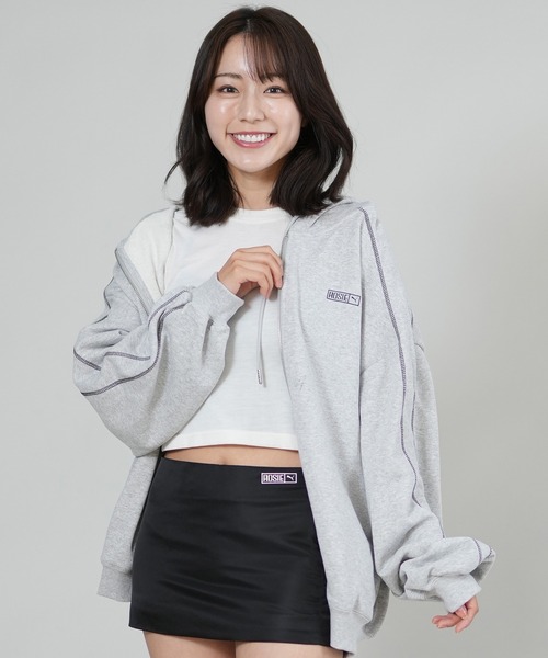 トップス PUMA T7 PUMA パーカー PUMA/プーマ ROSE T7 OVERSIZED FULL- ジップ