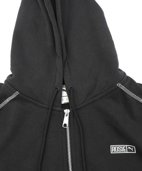 トップス PUMA T7 プーマ PUMA X ROSE T7 OVERSIZED FULL-ZIP HOODIE TR 633801-01