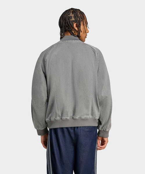 adidas　カレッジ デニムジャケット / アディダスオリジナルス adidas（アディダス）の「カレッジ デニムジャケット