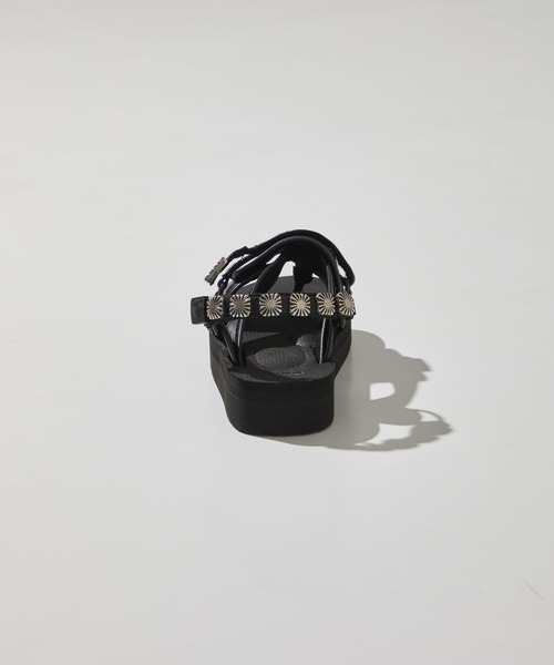 「TOGA PULLA」 フラットサンダル 25 ブラック レディース_画像5