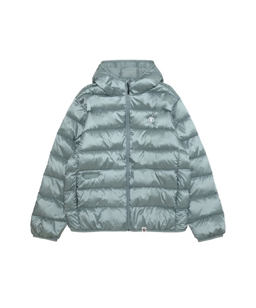 アベイシングエイプ ダウン ジャケット チェック ヌプシ バッグロゴ 美品 希少 セール】BAPE JEWELS DOWN JACKET（ダウンジャケット/コート