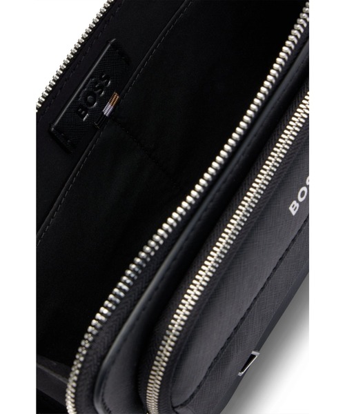 BOSS ストラクチャード クロスボディバッグ ロゴディテール 最終値下げ BOSS ストラクチャード クロスボディバッグ ロゴディテール 最終値下げ