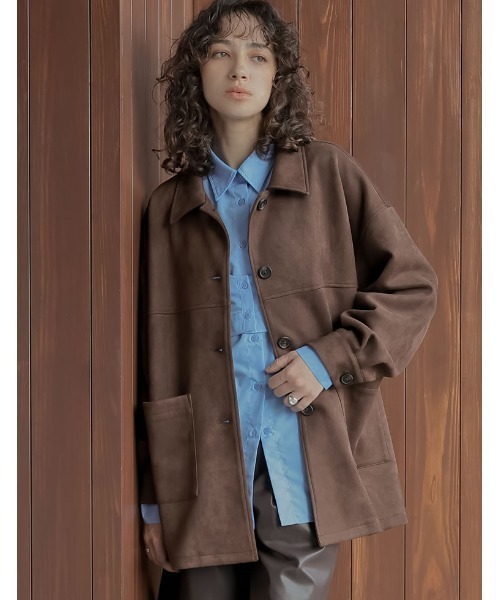 新品タグ付き KBF 2025AW スウェード テーラードジャケット キャメル 新品タグ付き KBF 2025AW スウェード テーラードジャケット キャメル