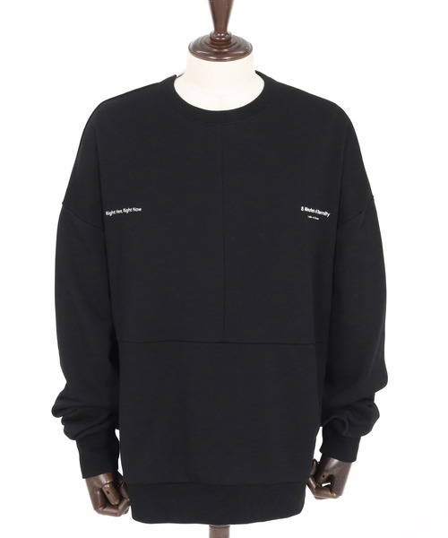 トレーナー スウェット msw1765-Point Graphic Sweat shirt スウェットプルオーバー(192-058-gla-cf)