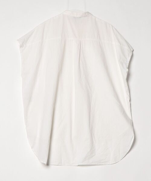 「marble sud」 半袖シャツ - ホワイト レディース_画像2