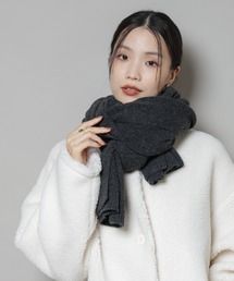 NANO universe（ナノ・ユニバース） ストール マフラー ボリューム