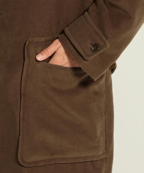 TOMORROWLAND（トゥモローランド） ステンカラーコート 46 ブラウン