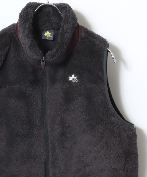 LOGOS（ロゴス） ベスト ジレ 2025AW LOGOS/ロゴス シャギーボア ワン