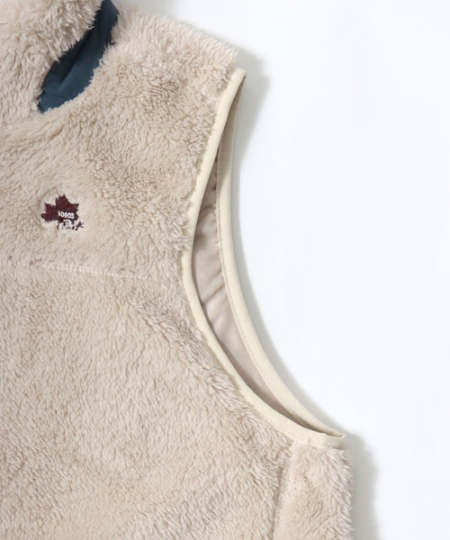 LOGOS（ロゴス） ベスト ジレ 2025AW LOGOS/ロゴス シャギーボア ワン