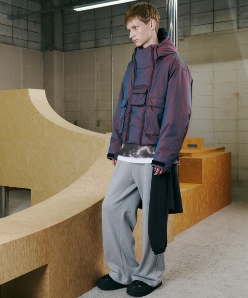 AIVER（アイバー） ブルゾン アウター イリディセントパファーブルゾン