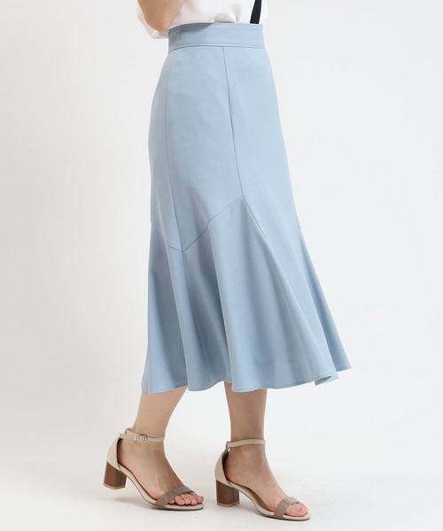 「TRUDEA」 ロングスカート LARGE グリーン レディース_画像4