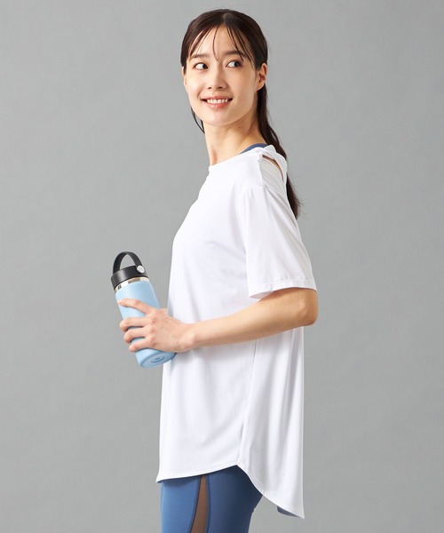 Chacott（チャコット） 半袖カットソー M ライラック レディース 