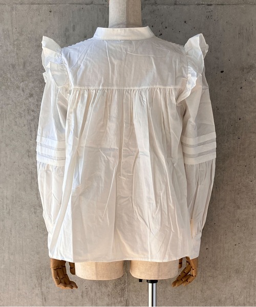 「meJane」 長袖ブラウス FREE ホワイト レディース_画像8