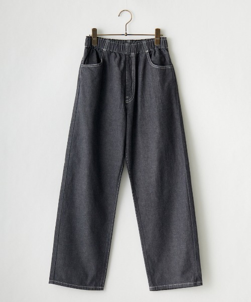 DANTON」 デニムパンツ 36 ブルー レディース