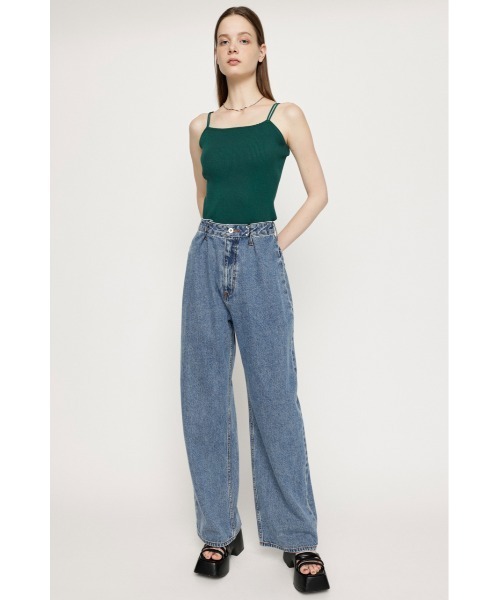 [SLY] Denim брюки 2 голубой женский 