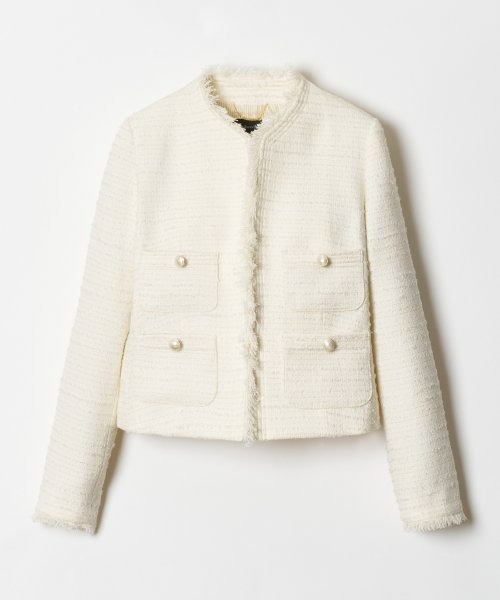 allureville（アルアバイル） ツイードジャケット 1 ネイビー