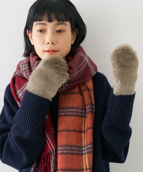 collex（コレックス） 手袋 「福田手袋」「タッチパネル対応」ファー