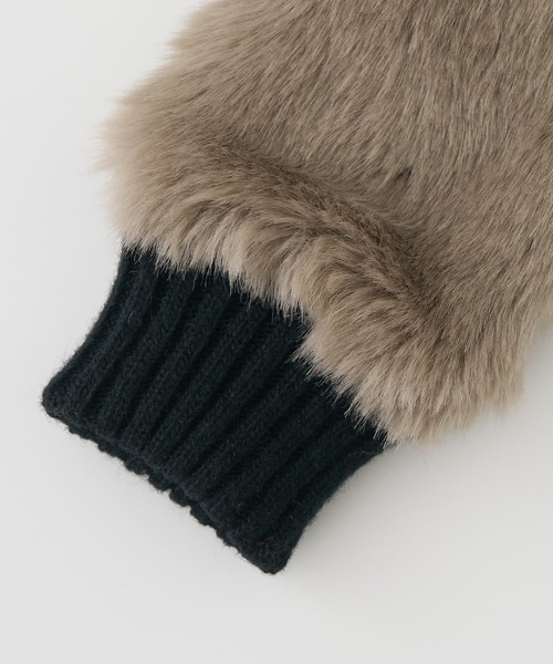 collex（コレックス） 手袋 「福田手袋」「タッチパネル対応」ファー