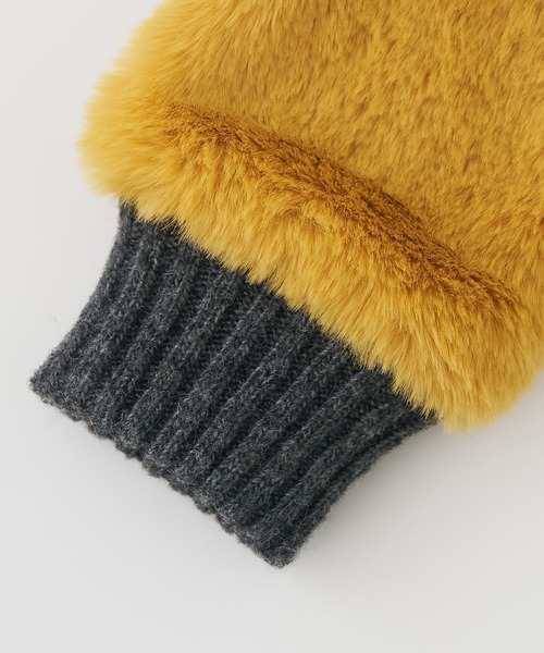 collex（コレックス） 手袋 「福田手袋」「タッチパネル対応」ファー