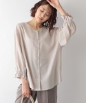 「GLOBAL WORK」 7分袖ブラウス M...の詳細画像3