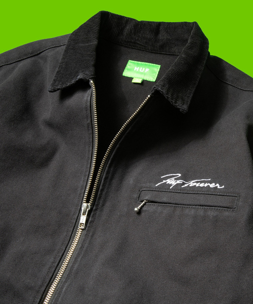 「HUF」 ブルゾン SMALL ブラック メンズ_画像4