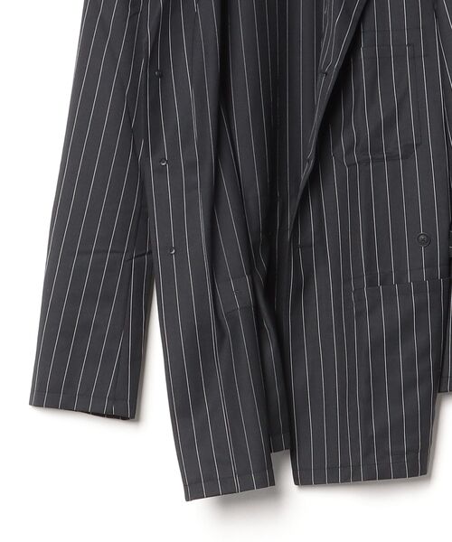 Y-3 ジャケット テーラードジャケット PINSTRIPE REFINED WOOL CHORE