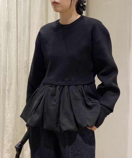 STYLEMIXER（スタイルミキサー） ニット セーター ヘムバルーンニット