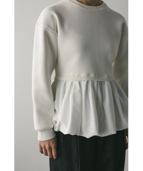 STYLEMIXER（スタイルミキサー） ニット セーター ヘムバルーンニット