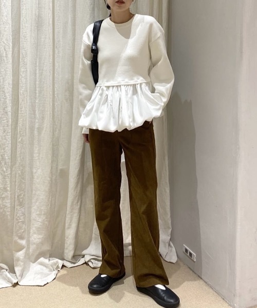 STYLEMIXER（スタイルミキサー） ニット セーター ヘムバルーンニット