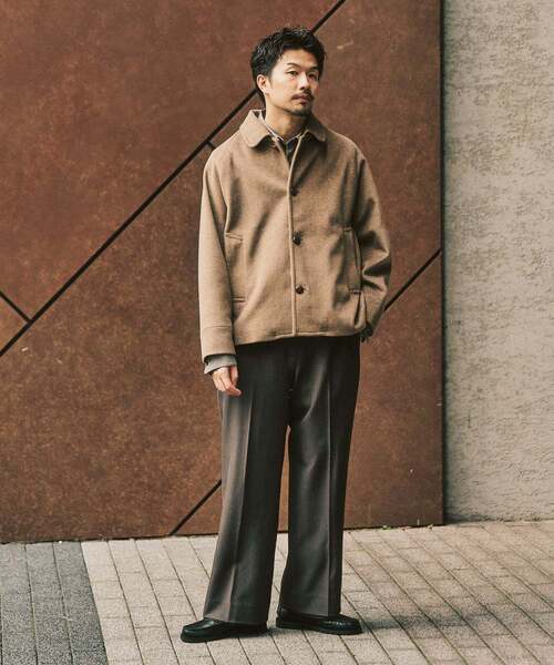 「417 EDIFICE」 イージーパンツ LARGE ブラウン メンズ_画像5