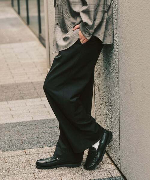 「417 EDIFICE」 イージーパンツ LARGE ブラウン メンズ_画像8