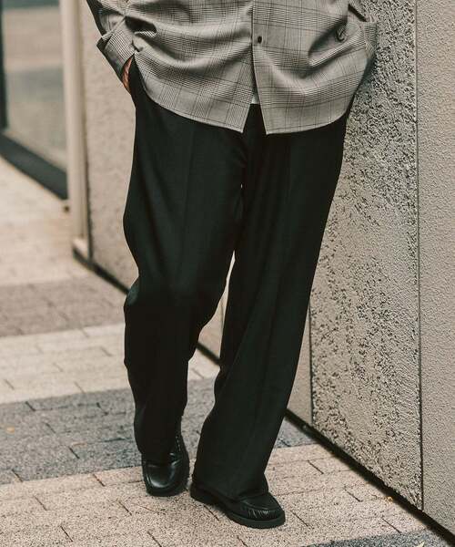 「417 EDIFICE」 イージーパンツ LARGE ブラウン メンズ_画像9