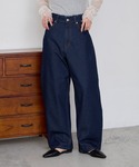 ワイドパンツ ジーンズ デニム デニムパンツ ...の詳細画像4