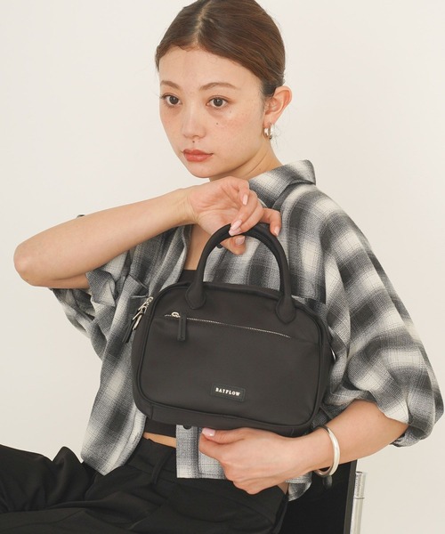 BAYFLOW（ベイフロー） ハンドバッグ 「500mlペットボトル収納可」ミニ