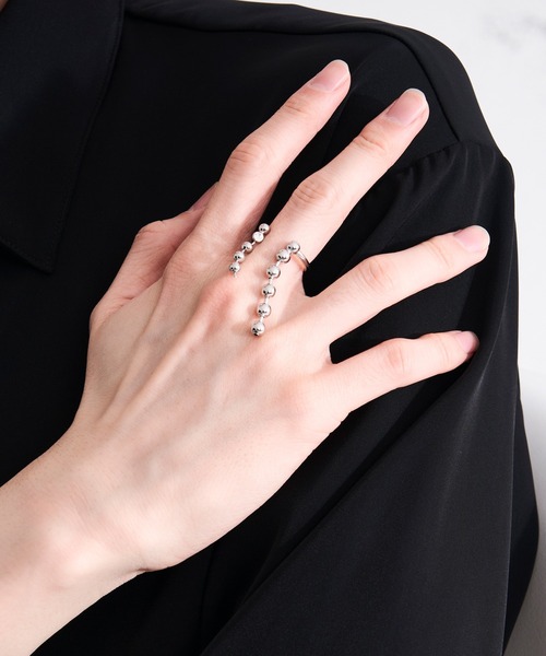 Ellno Loset（エルノロゼット） 指輪 リング ボールチェーンリング