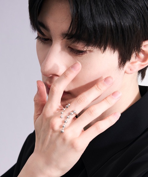Ellno Loset（エルノロゼット） 指輪 リング ボールチェーンリング